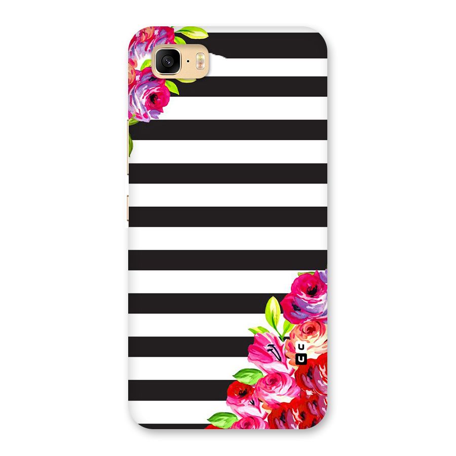 Floral Stripes Back Case for Zenfone 3s Max