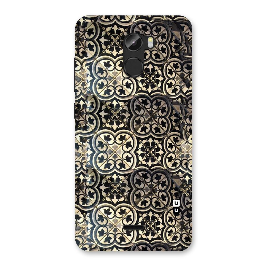 Floral Tile Back Case for Gionee X1