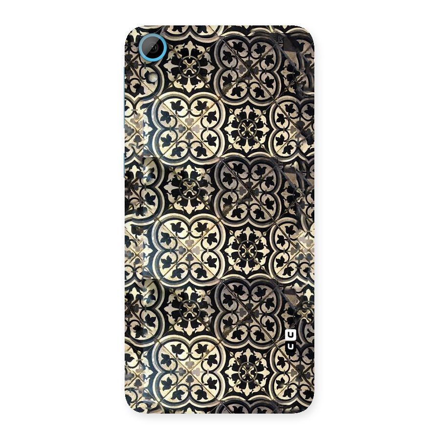 Floral Tile Back Case for HTC Desire 826