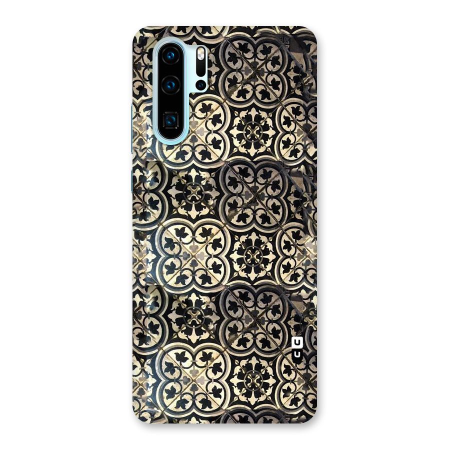 Floral Tile Back Case for Huawei P30 Pro