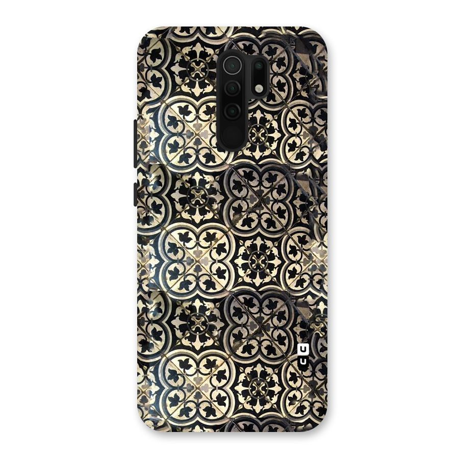 Floral Tile Back Case for Poco M2