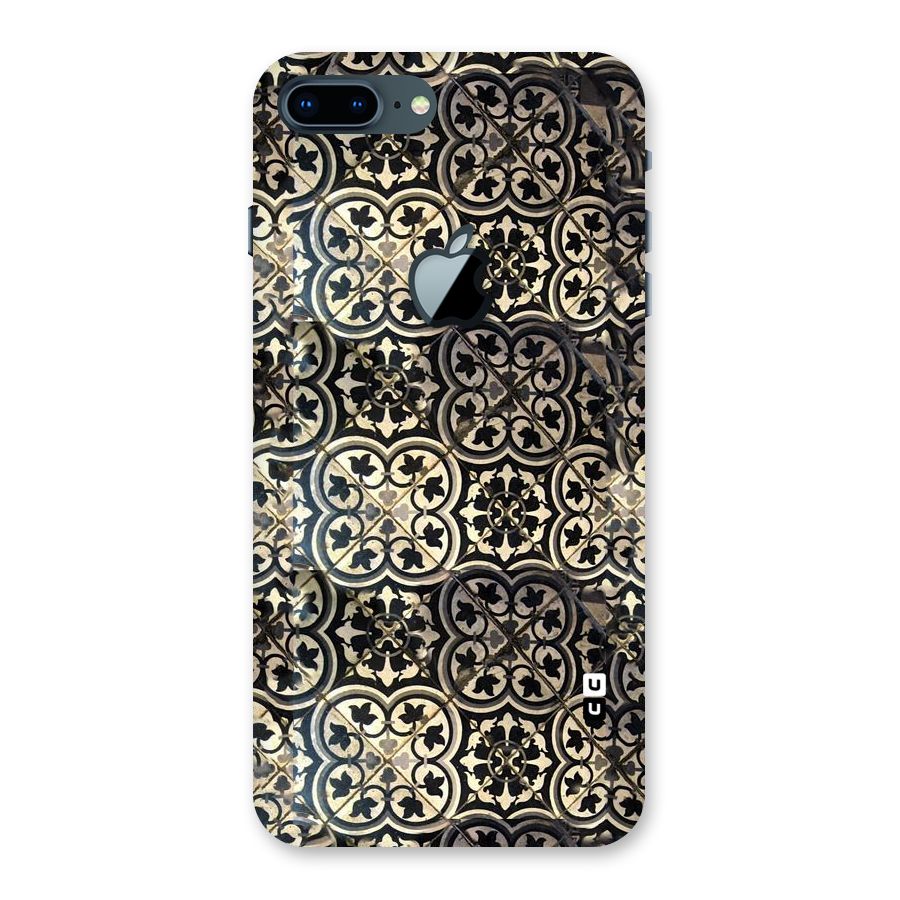 Floral Tile Back Case for iPhone 7 Plus Apple Cut