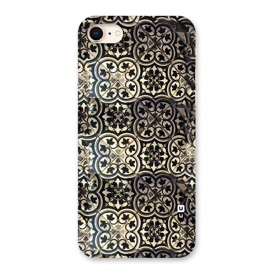 Floral Tile Back Case for iPhone 8