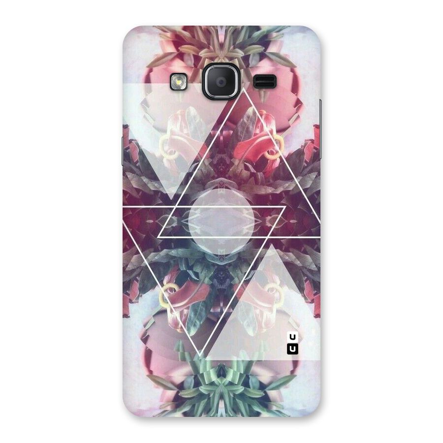 Floral Triangle Back Case for Galaxy On7 2015