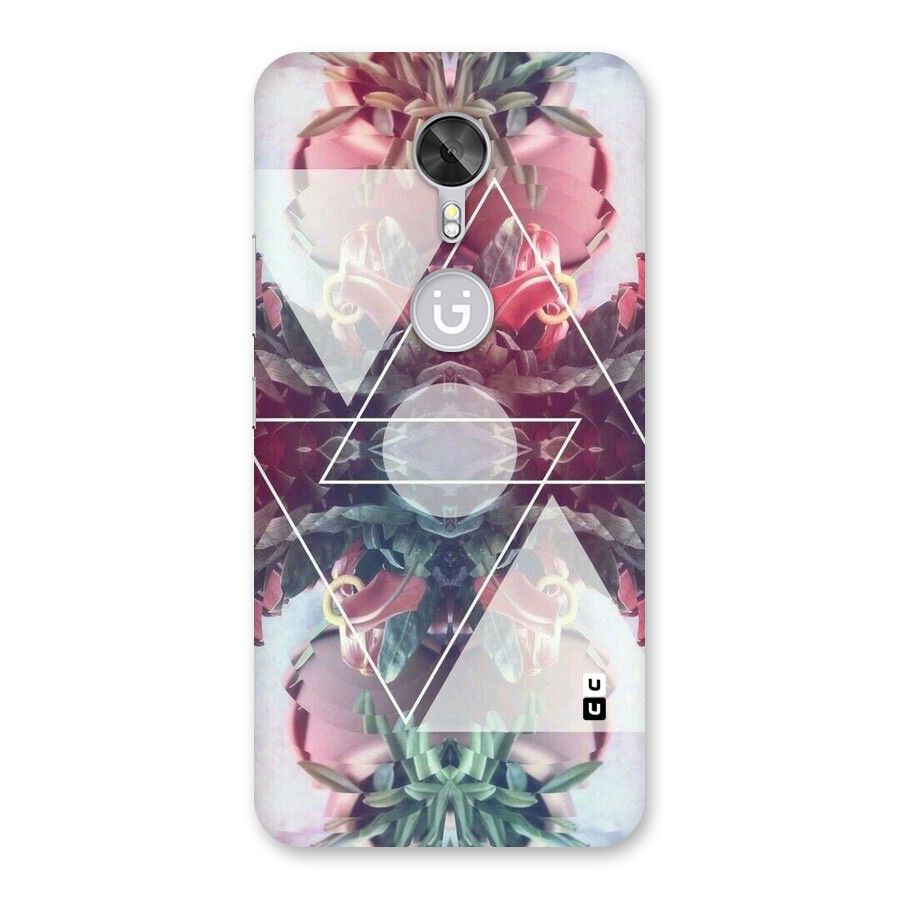 Floral Triangle Back Case for Gionee A1