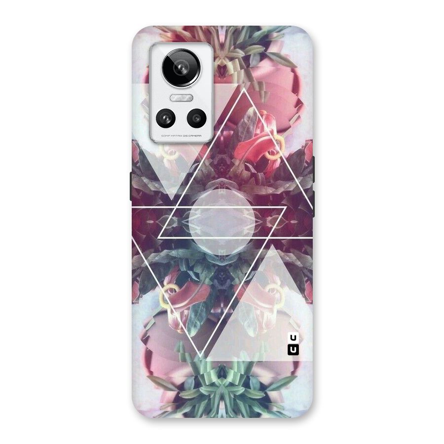 Floral Triangle Back Case for Realme GT Neo 3