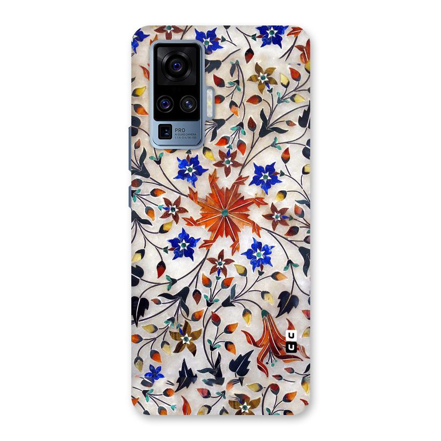 Floral Vintage Bloom Back Case for Vivo X50 Pro