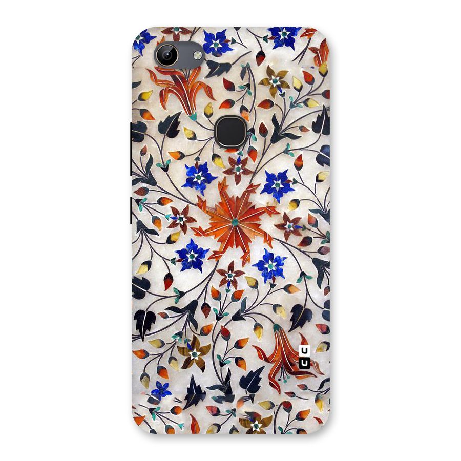 Floral Vintage Bloom Back Case for Vivo Y81