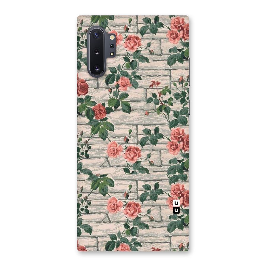 Floral Wall Design Back Case for Galaxy Note 10 Plus