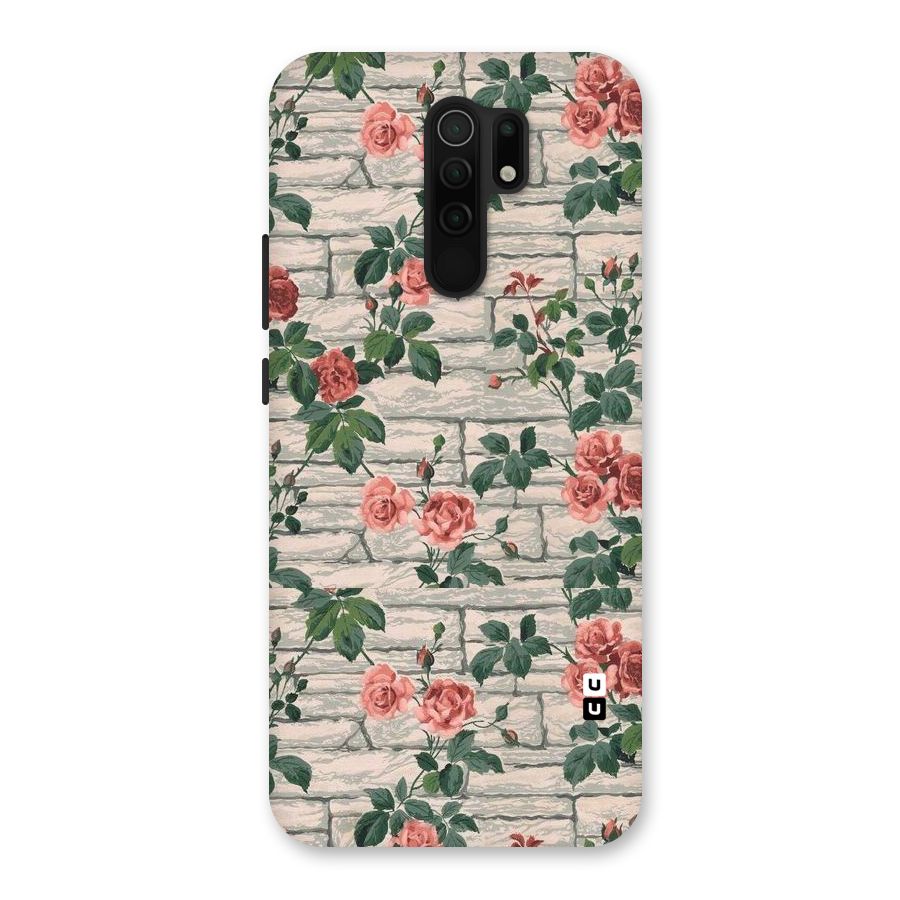Floral Wall Design Back Case for Poco M2