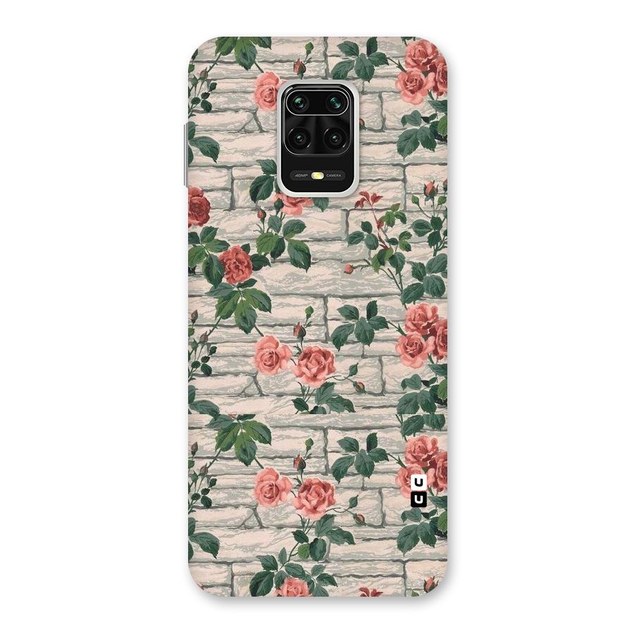 Floral Wall Design Back Case for Poco M2 Pro