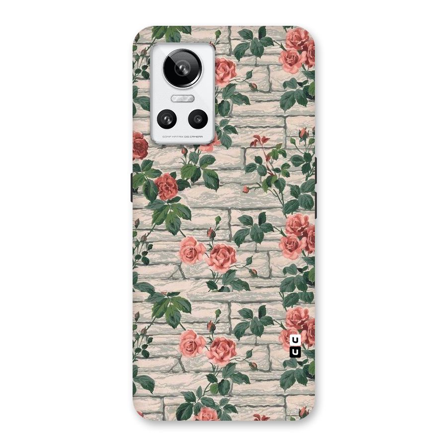 Floral Wall Design Back Case for Realme GT Neo 3