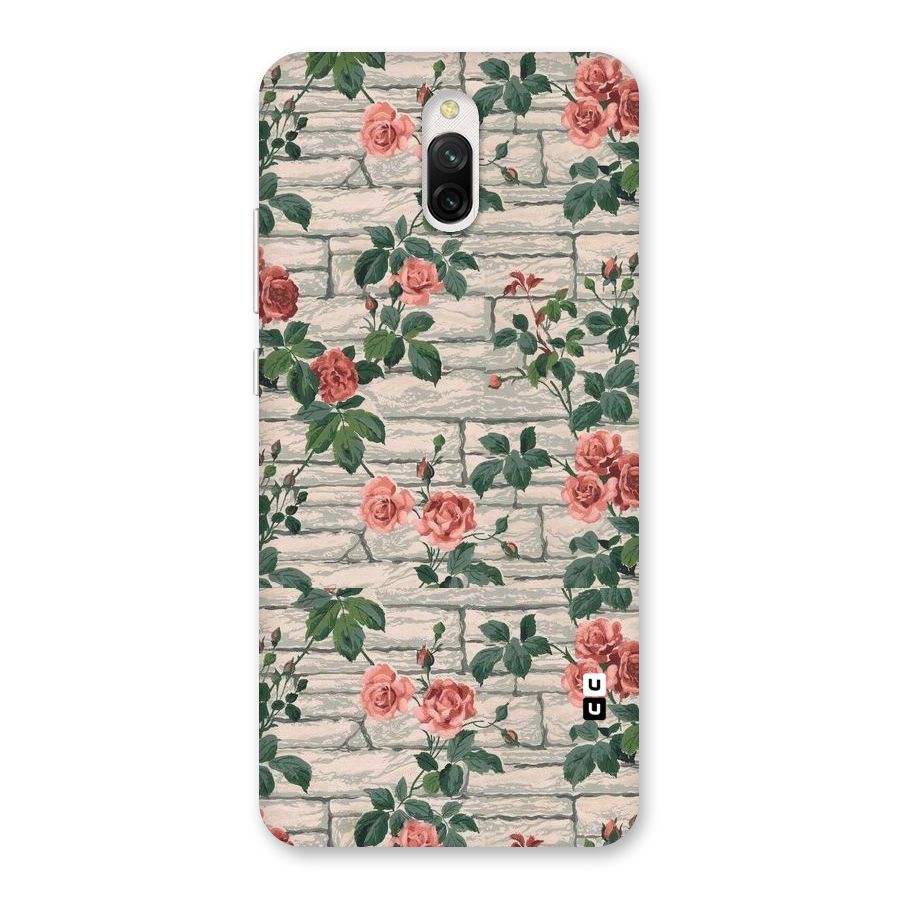 Floral Wall Design Back Case for Redmi 8A Dual