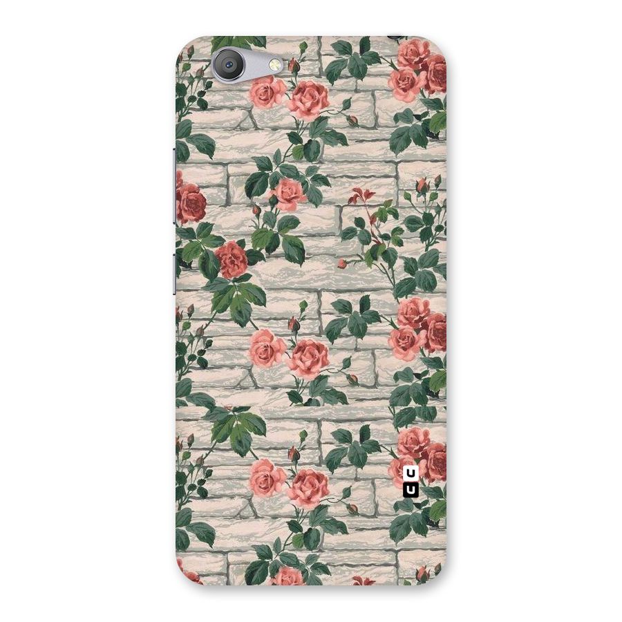 Floral Wall Design Back Case for Vivo Y53