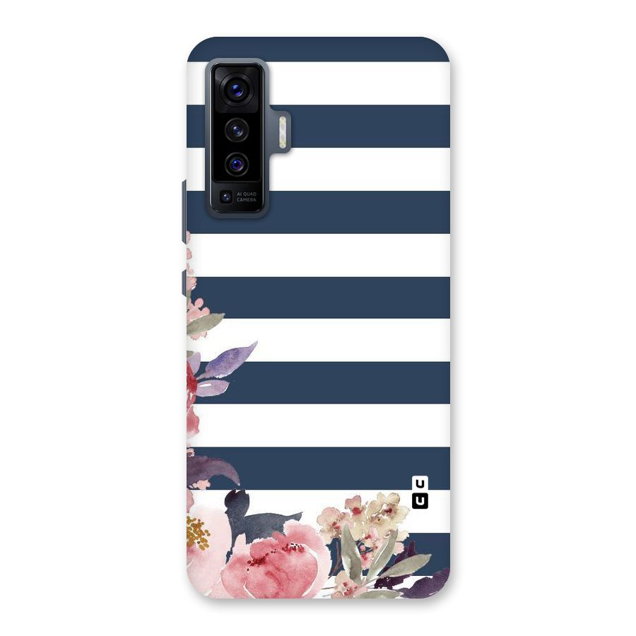 Floral Water Art Back Case for Vivo X50