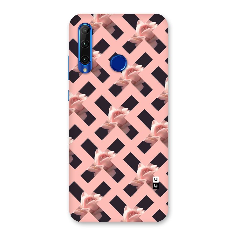Floral X Design Back Case for Honor 20i