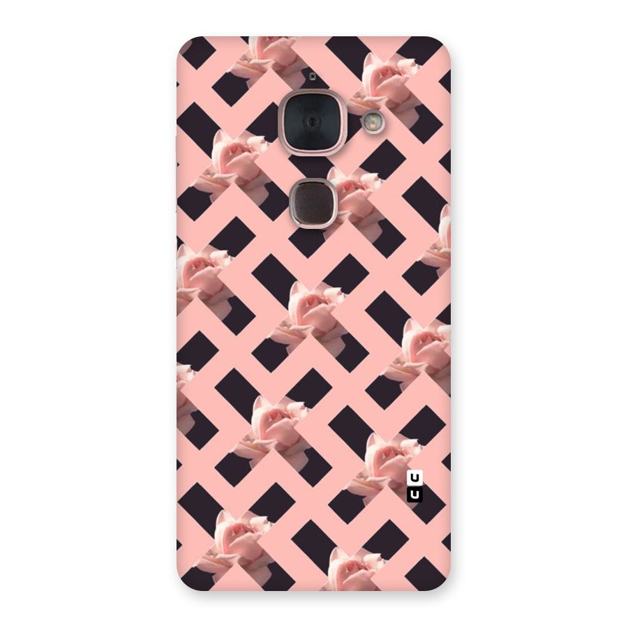 Floral X Design Back Case for Le Max 2