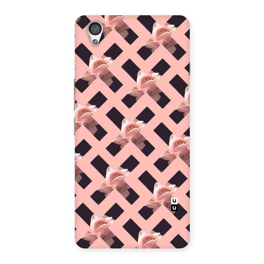 Floral X Design Back Case for OnePlus X