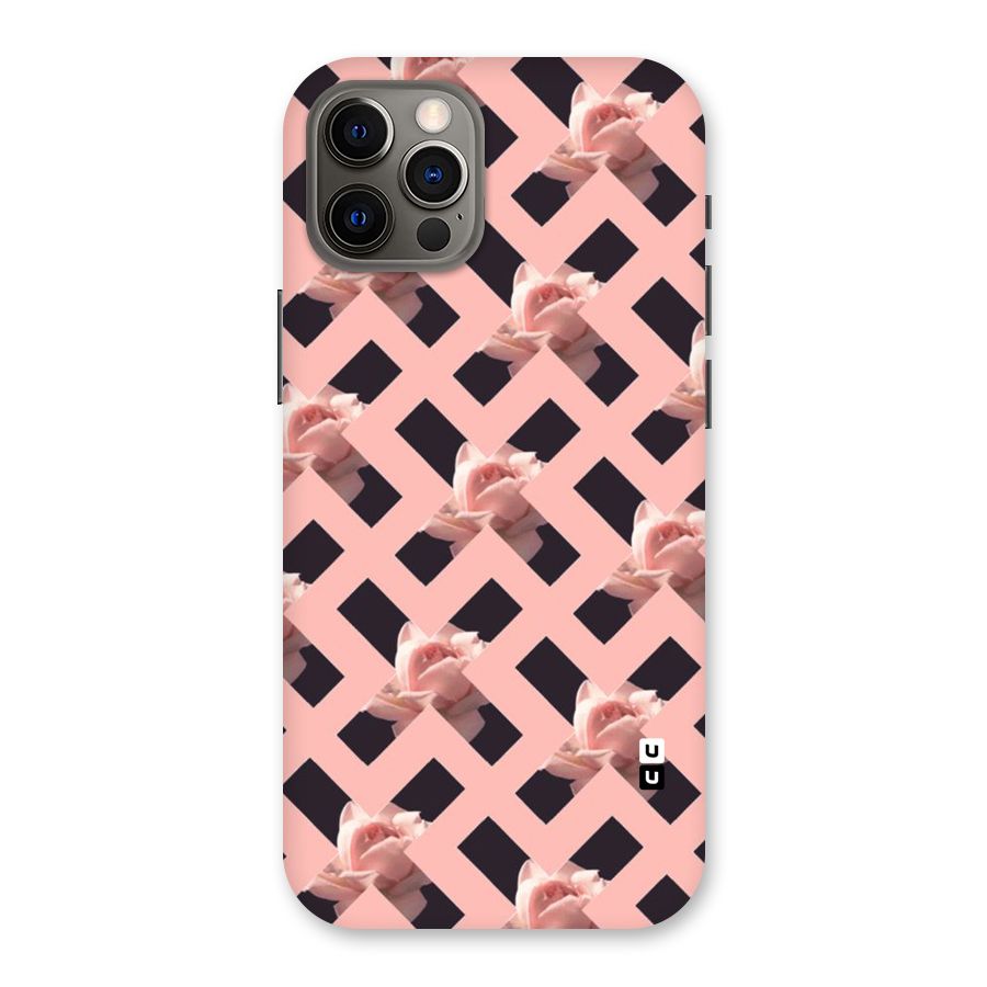 Floral X Design Back Case for iPhone 12 Pro