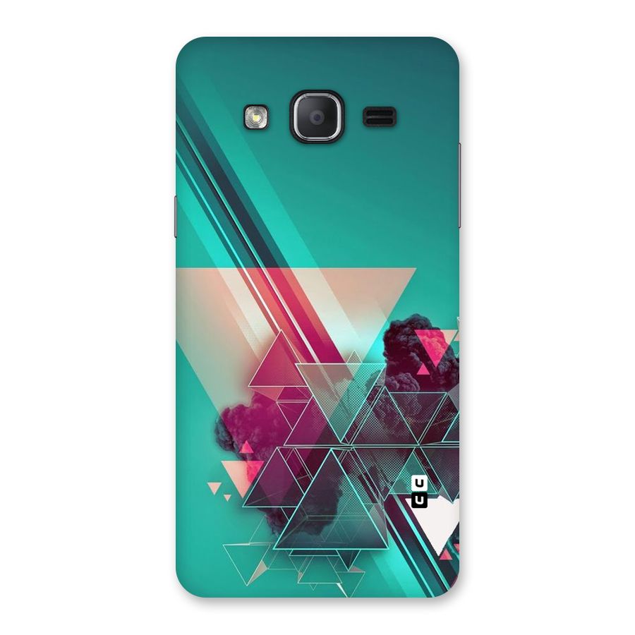 Floroscent Abstract Back Case for Galaxy On7 2015