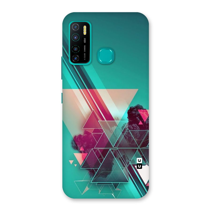 Floroscent Abstract Back Case for Infinix Hot 9 Pro