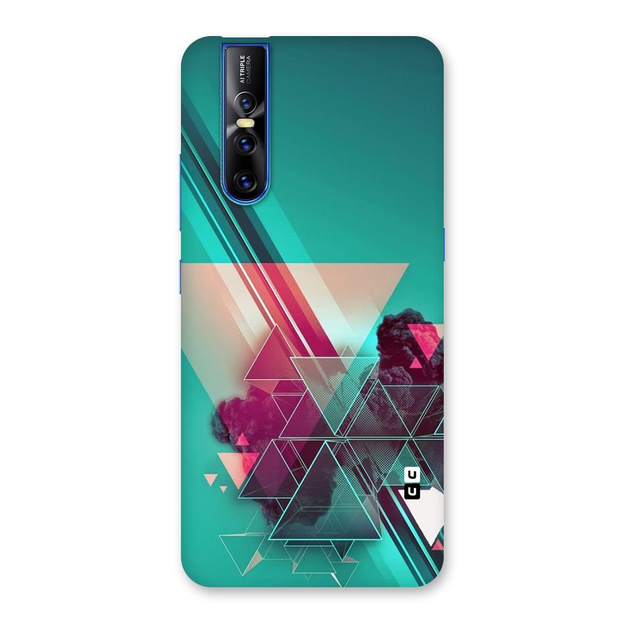 Floroscent Abstract Back Case for Vivo V15 Pro