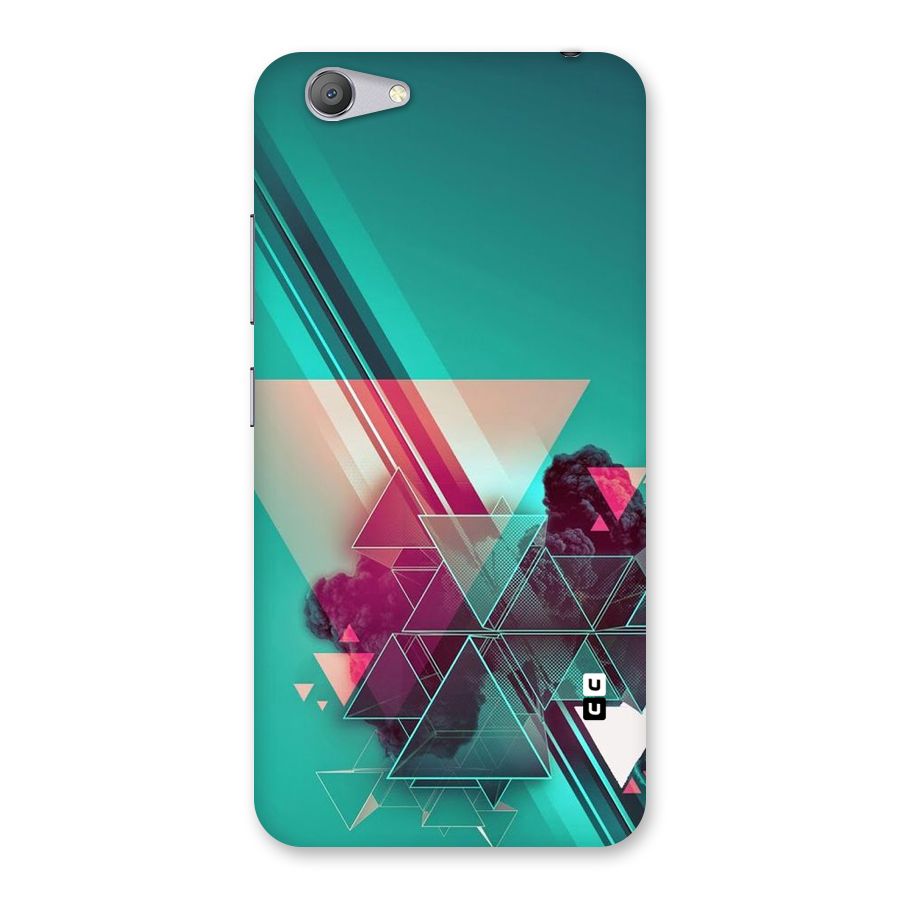 Floroscent Abstract Back Case for Vivo Y53