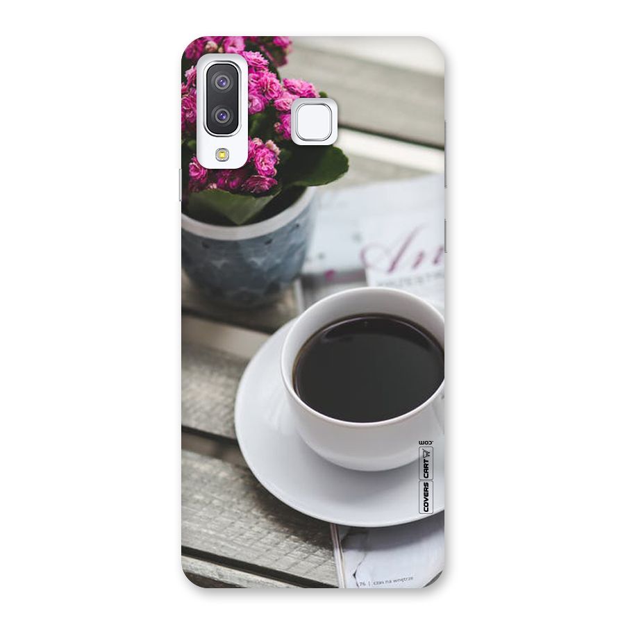 Flower And Blend Back Case for Galaxy A8 Star