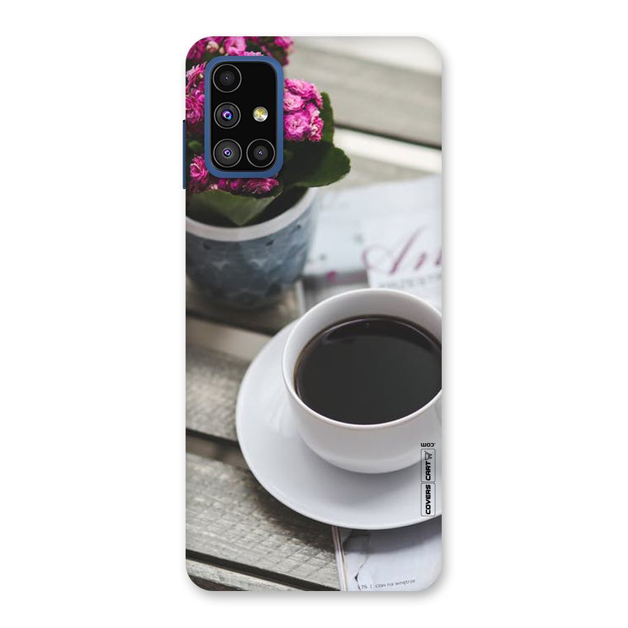 Flower And Blend Back Case for Galaxy M51