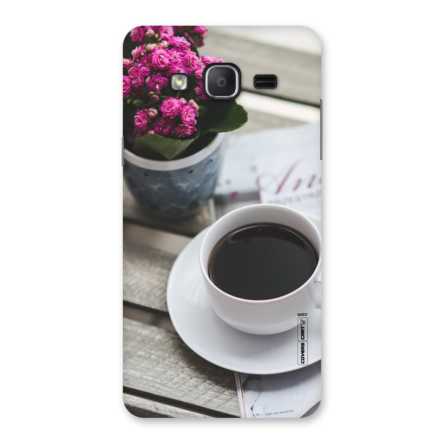 Flower And Blend Back Case for Galaxy On7 2015