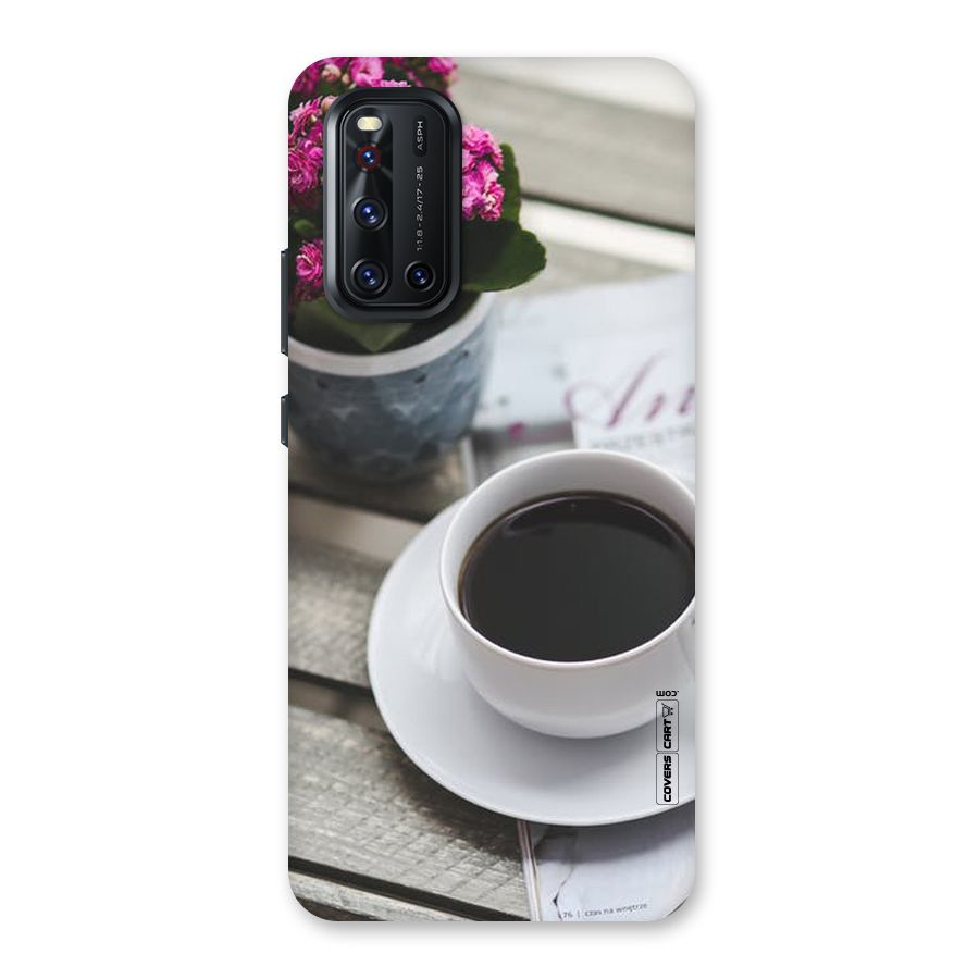Flower And Blend Back Case for Vivo V19