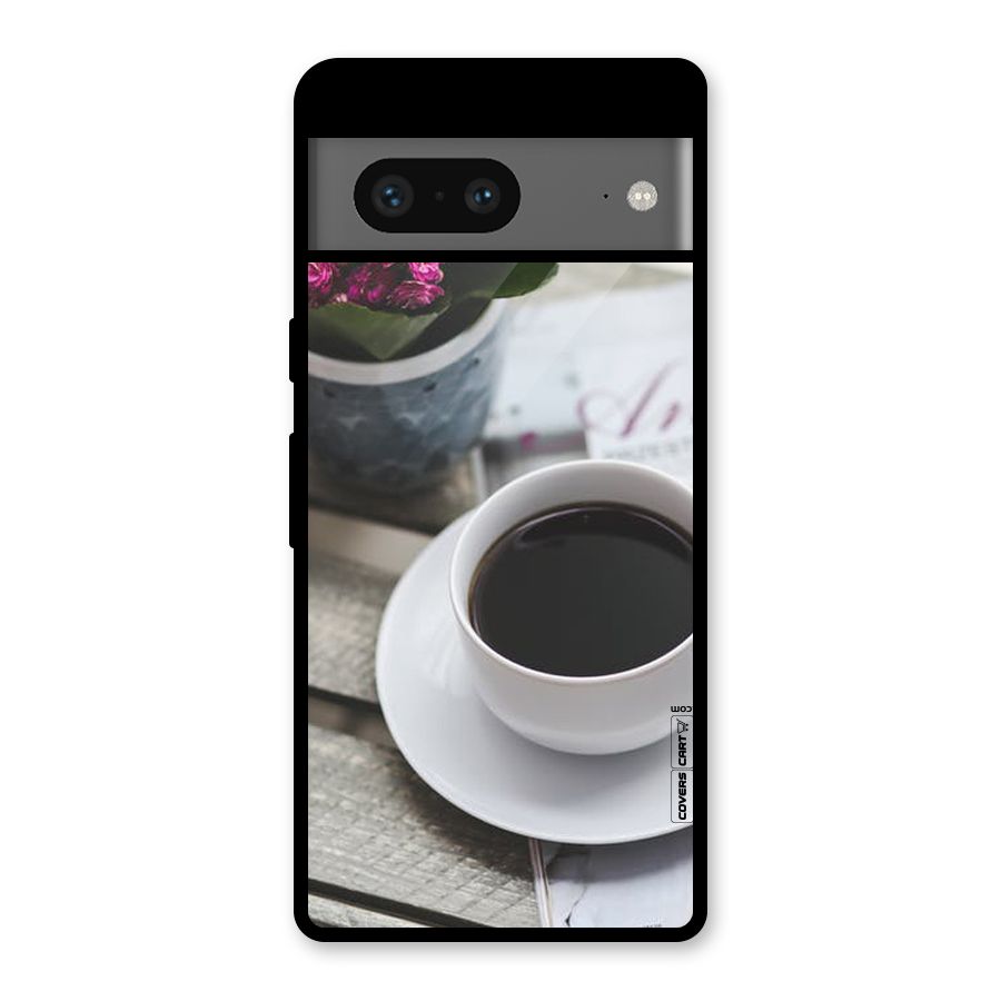 Flower And Blend Glass Back Case for Google Pixel 7