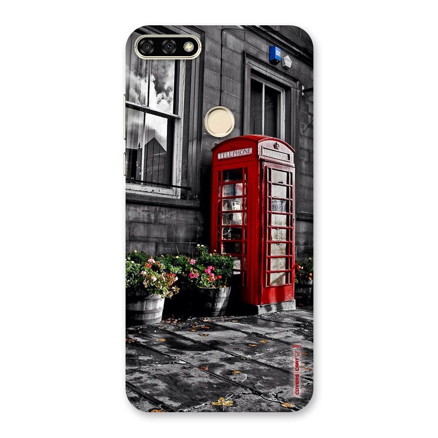 Flower And Booth Back Case for Honor 7A