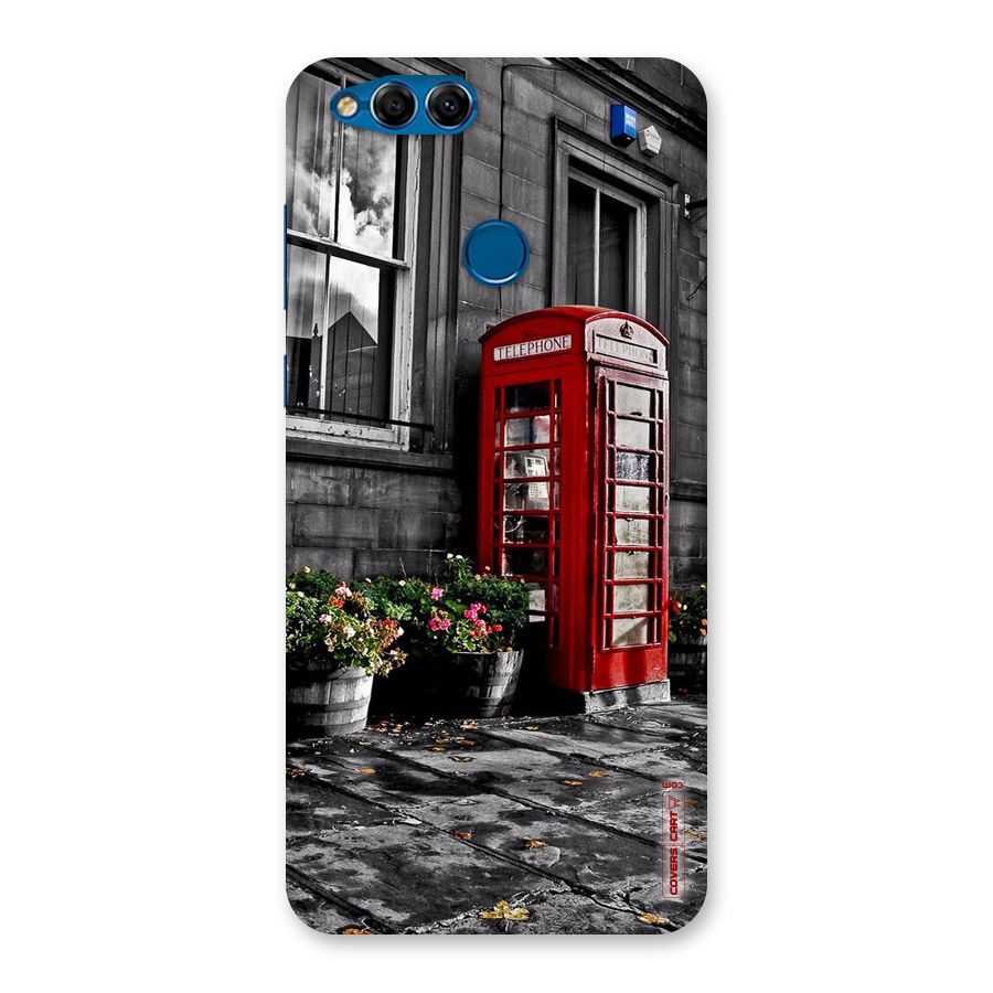 Flower And Booth Back Case for Honor 7X