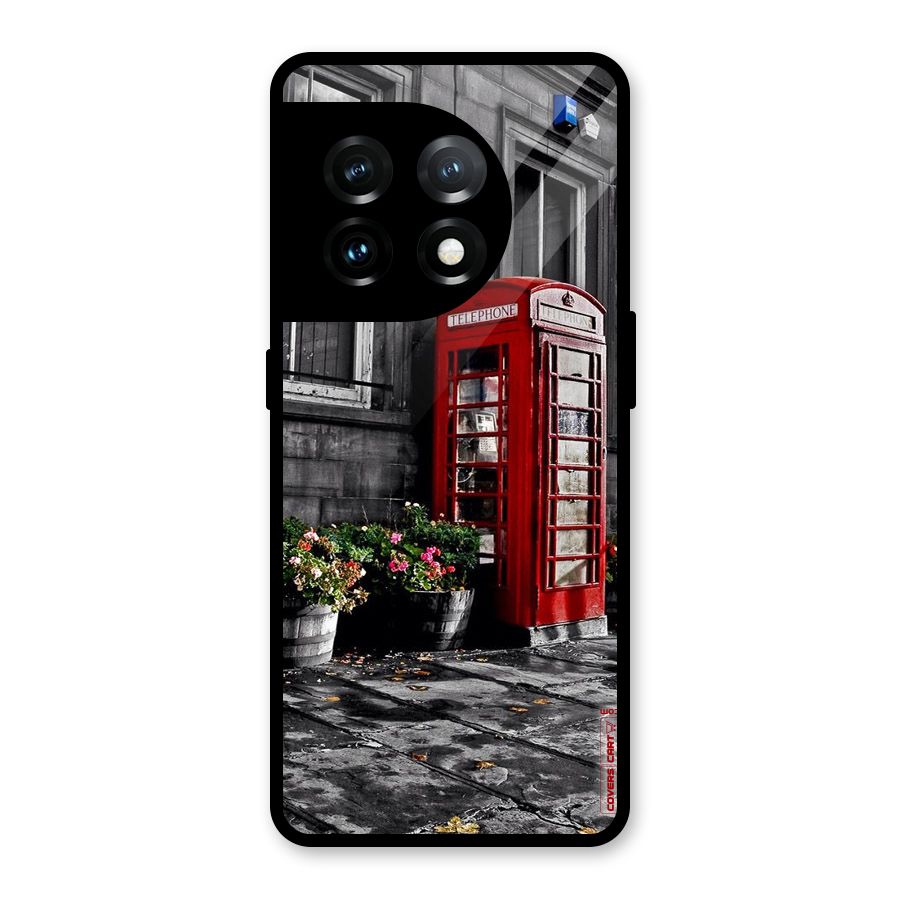 Flower And Booth Glass Back Case for OnePlus 11