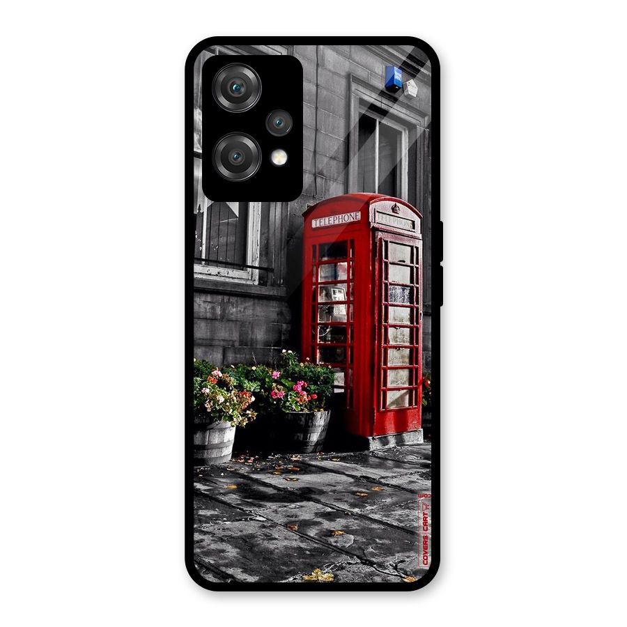 Flower And Booth Glass Back Case for OnePlus Nord CE 2 Lite 5G