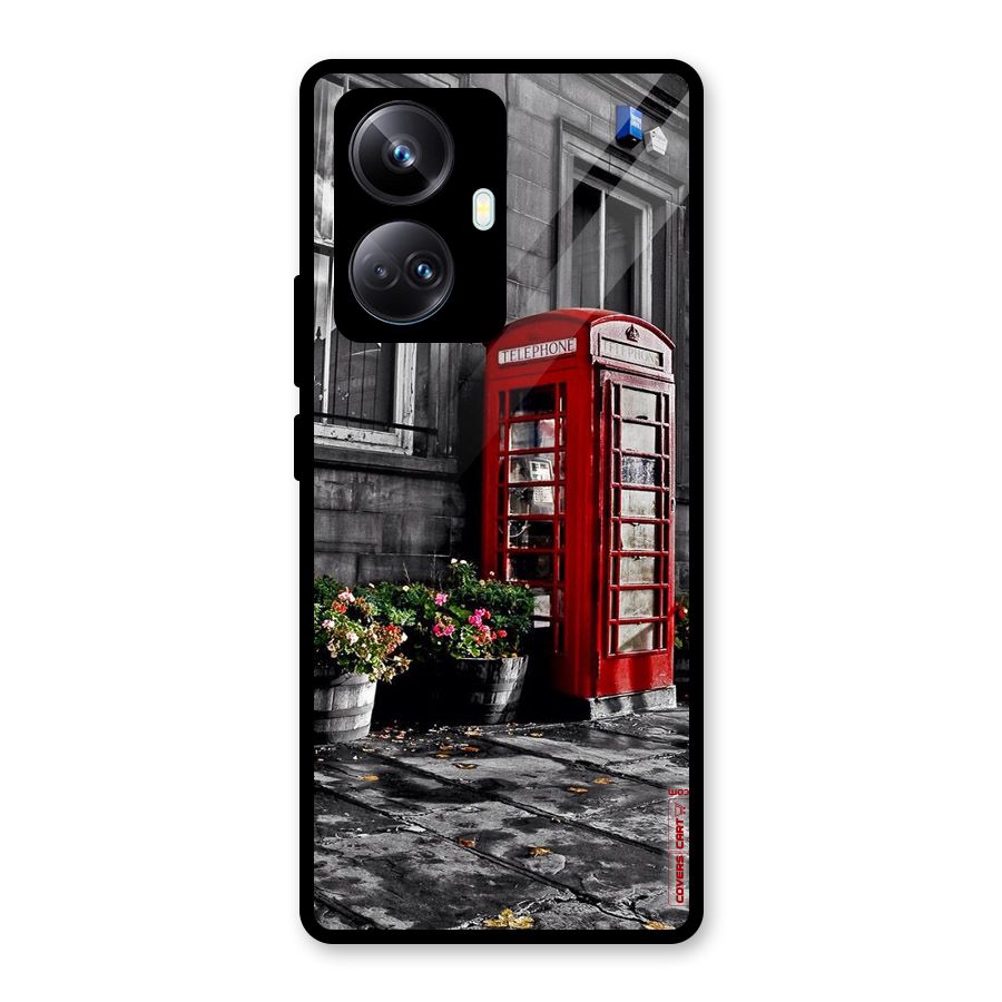 Flower And Booth Glass Back Case for Realme 10 Pro Plus
