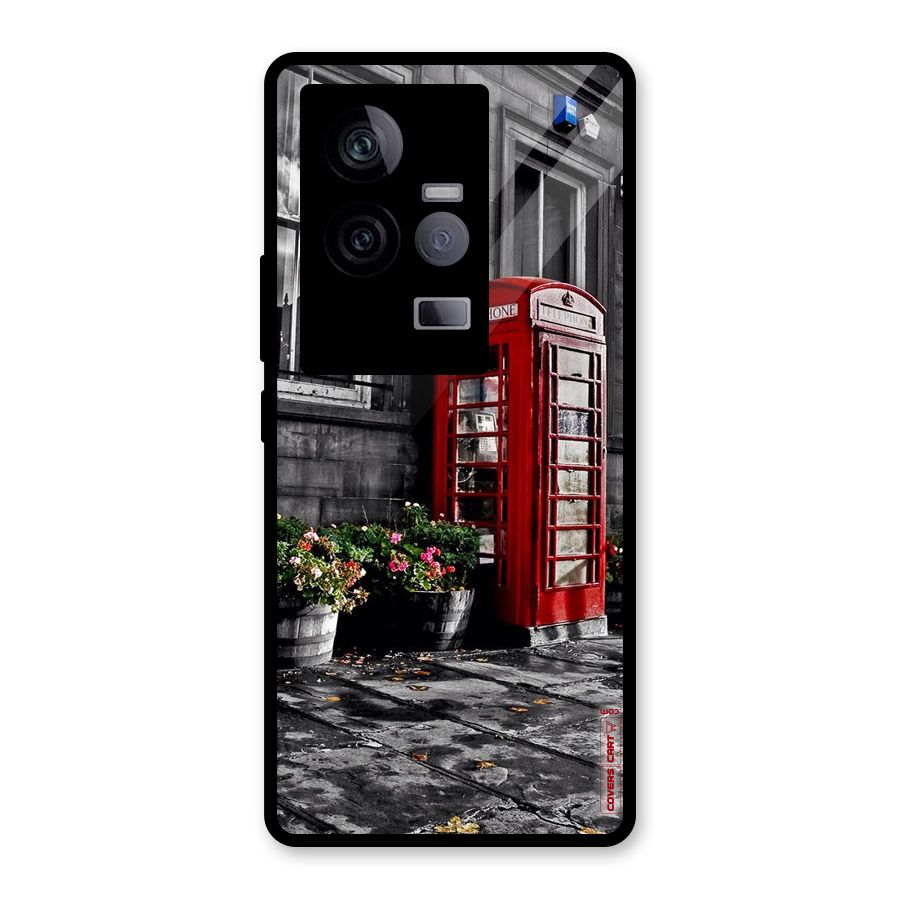 Flower And Booth Glass Back Case for Vivo iQOO 11 5G