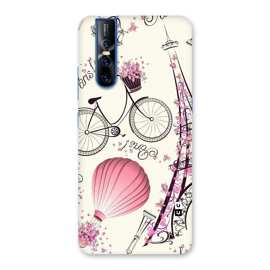 Flower Clipart Back Case for Vivo V15 Pro