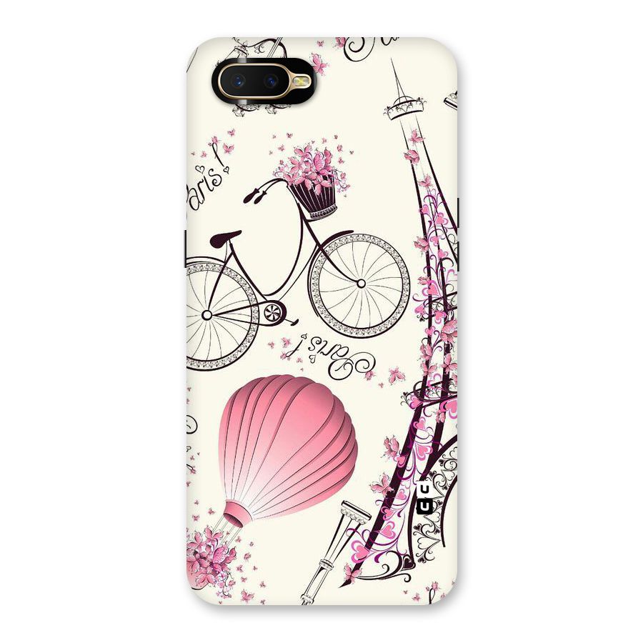 Flower Clipart Design Back Case for Oppo K1