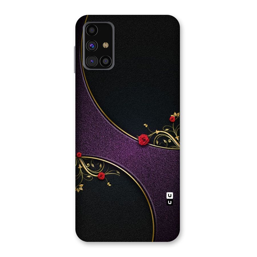 Flower Curves Back Case for Galaxy M31s