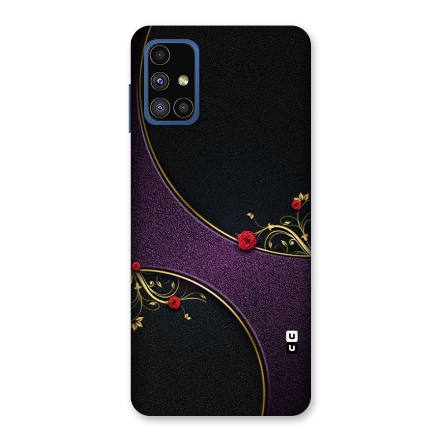 Flower Curves Back Case for Galaxy M51