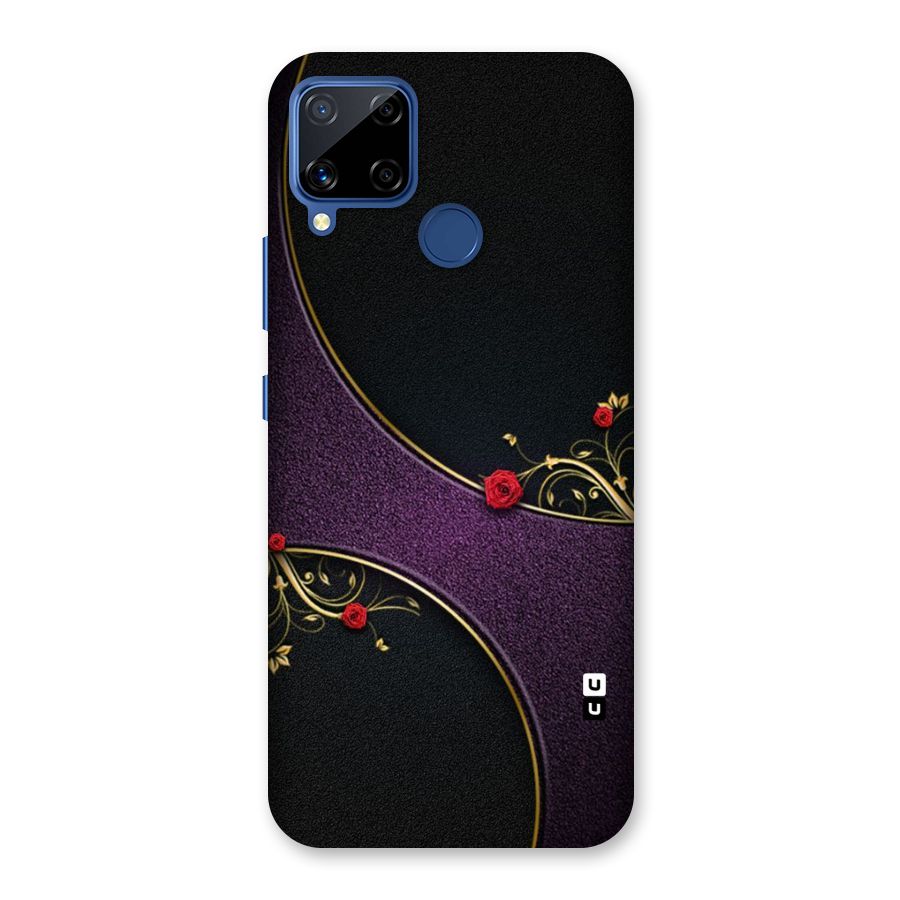 Flower Curves Back Case for Realme C15