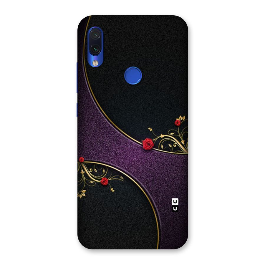 Flower Curves Back Case for Redmi Note 7