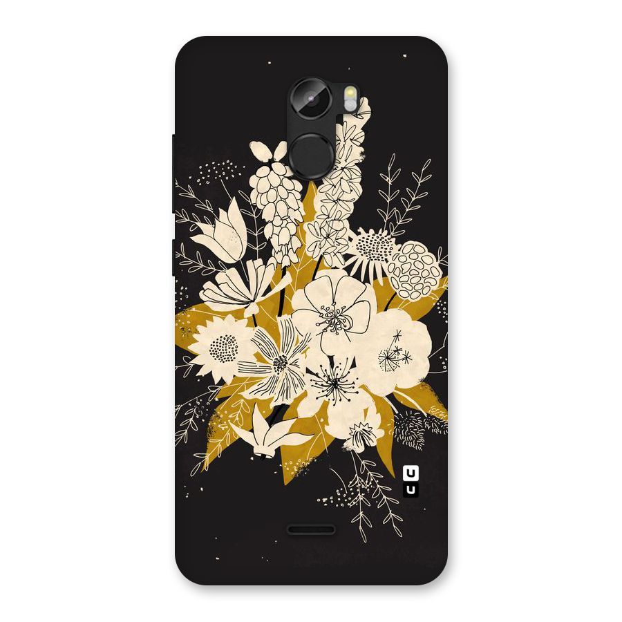 Flower Drawing Back Case for Gionee X1