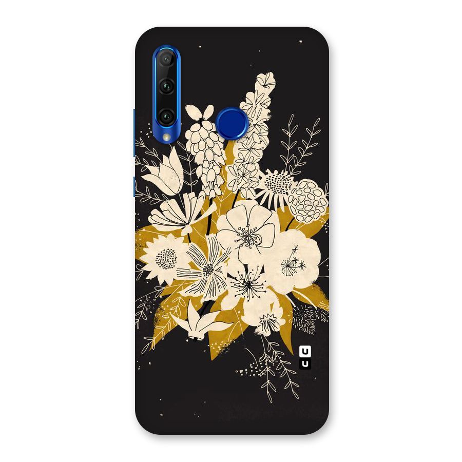 Flower Drawing Back Case for Honor 20i