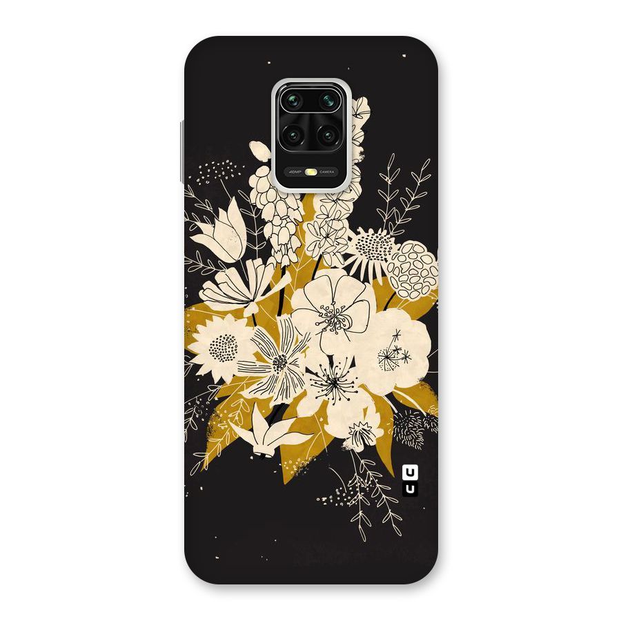 Flower Drawing Back Case for Poco M2 Pro