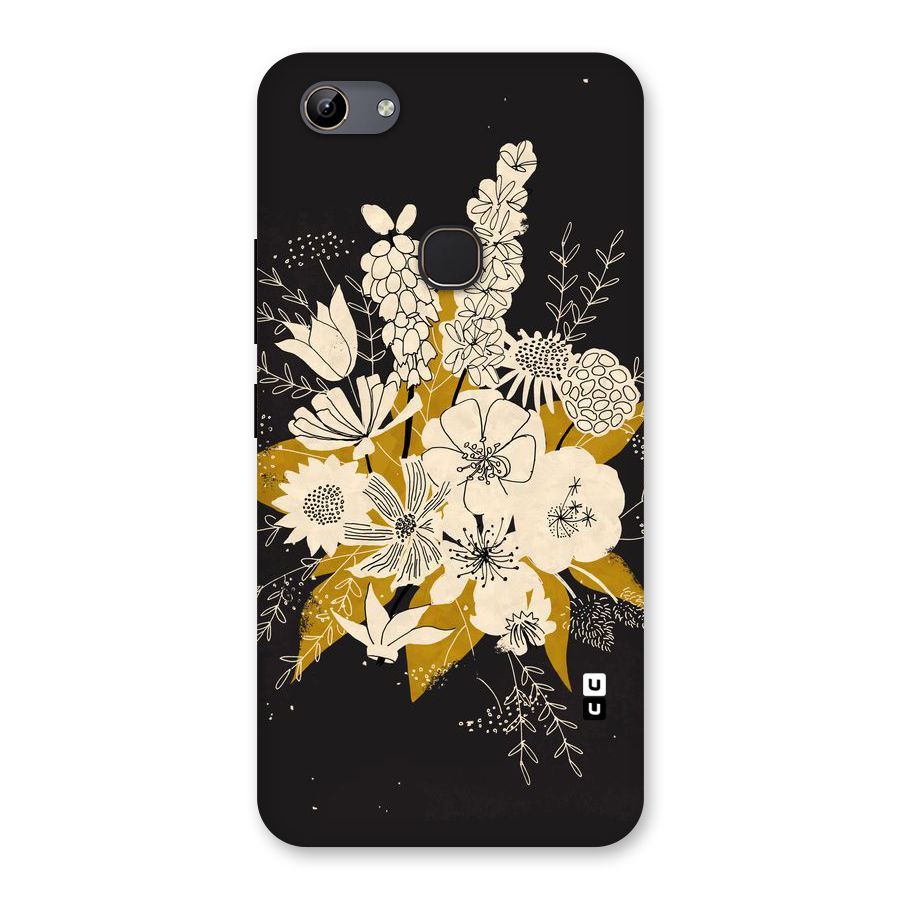 Flower Drawing Back Case for Vivo Y81