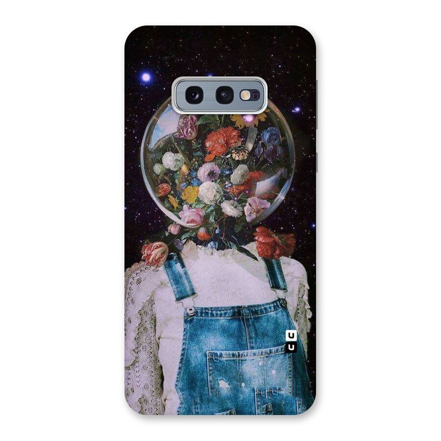 Flower Face Back Case for Galaxy S10e