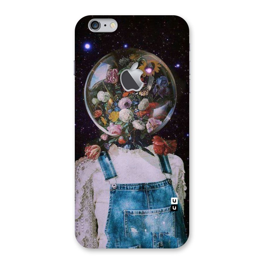 Flower Face Back Case for iPhone 6 Plus 6S Plus Logo Cut